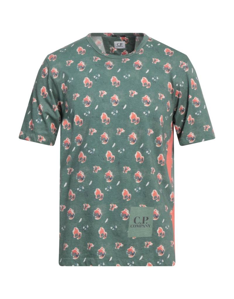 C.P. COMPANY T-shirts Herren Grün von C.P. COMPANY