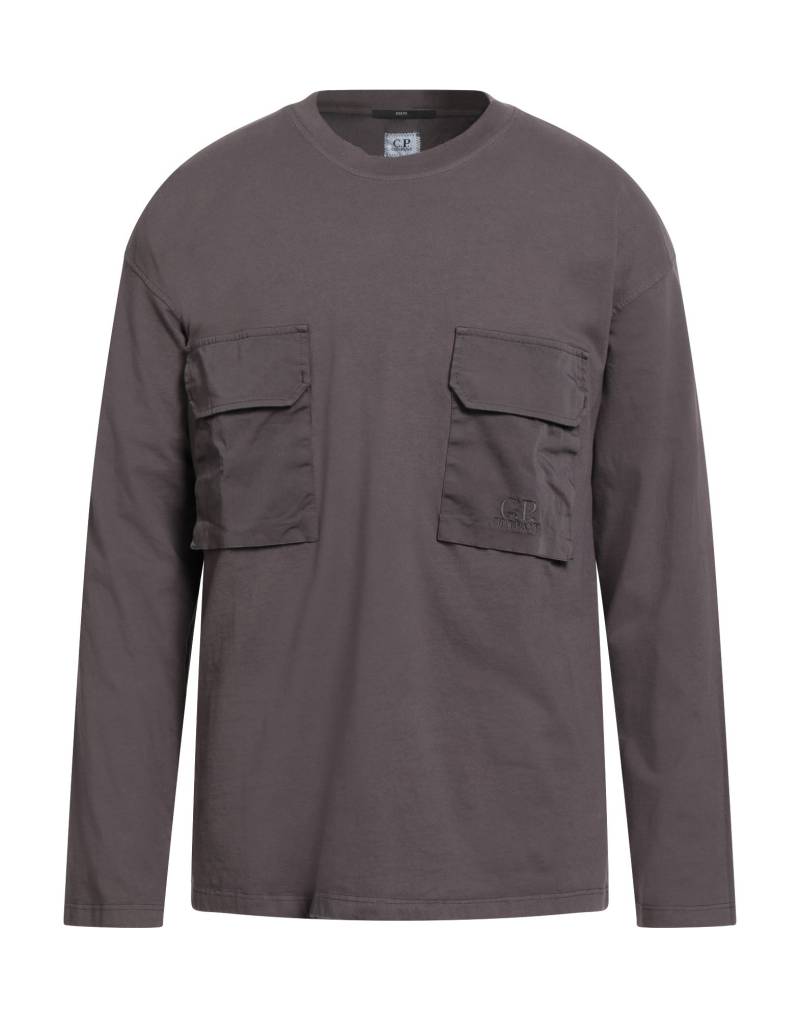 C.P. COMPANY T-shirts Herren Maulwurfsgrau von C.P. COMPANY