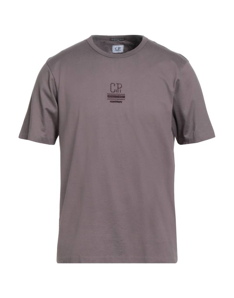 C.P. COMPANY T-shirts Herren Maulwurfsgrau von C.P. COMPANY