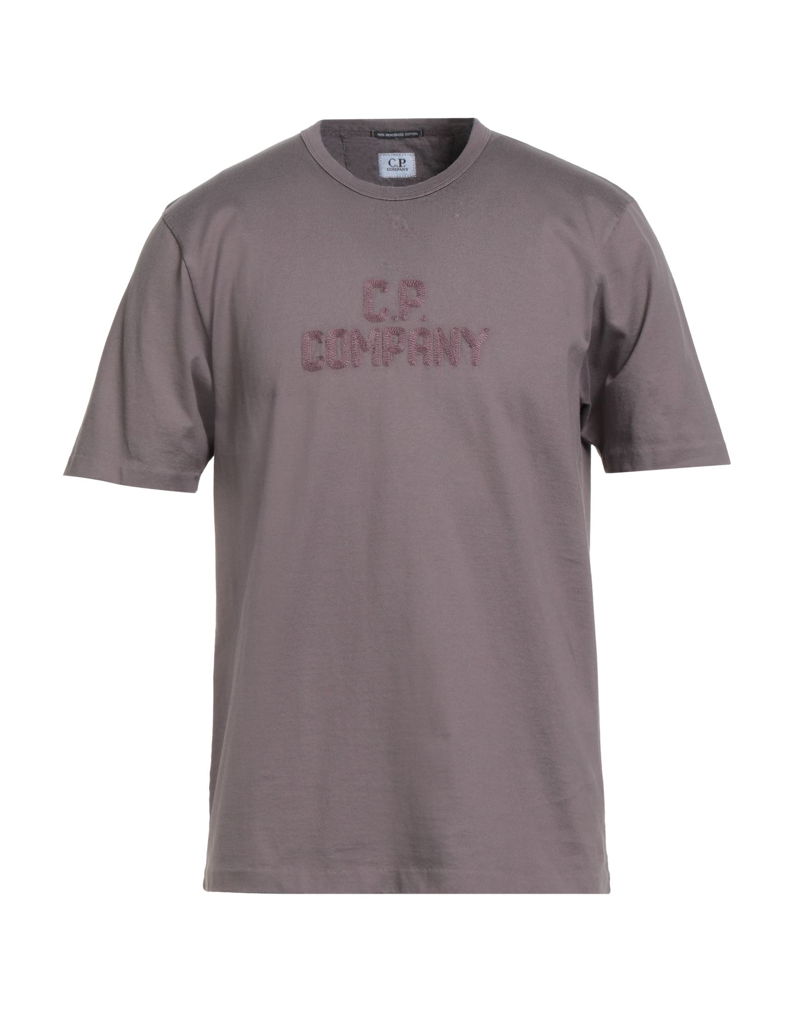 C.P. COMPANY T-shirts Herren Maulwurfsgrau von C.P. COMPANY