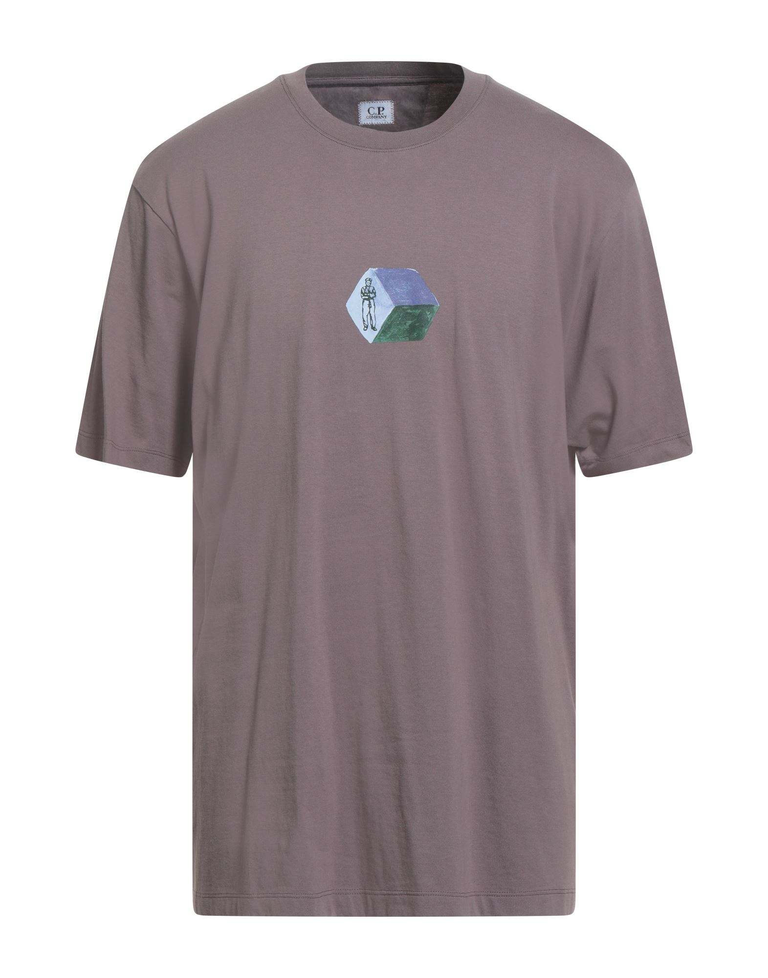 C.P. COMPANY T-shirts Herren Maulwurfsgrau C.P. COMPANY T-shirts Herren Maulwurfsgrau von C.P. COMPANY
