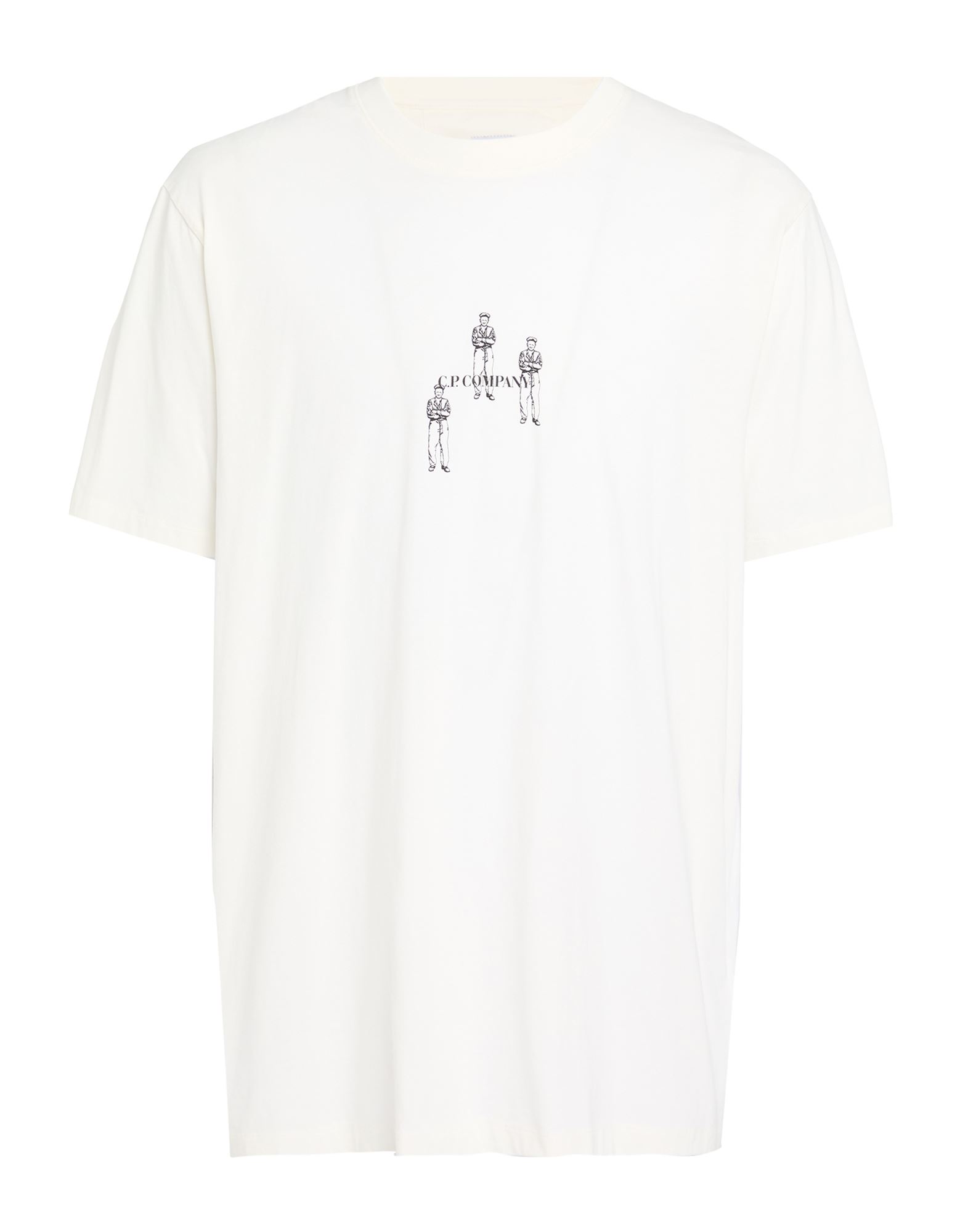 C.P. COMPANY T-shirts Herren Off white C.P. COMPANY T-shirts Herren Off white von C.P. COMPANY