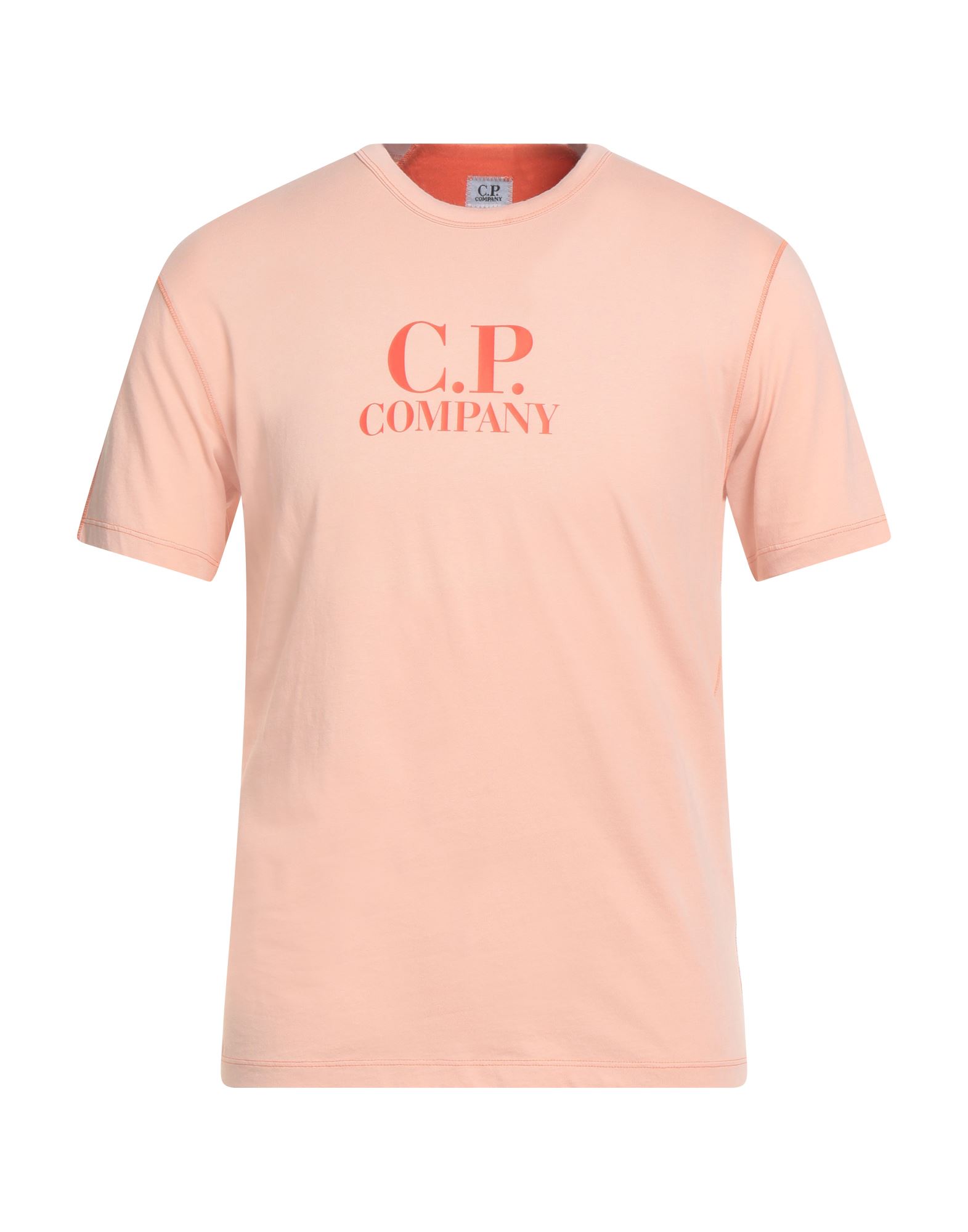 C.P. COMPANY T-shirts Herren Pfirsich von C.P. COMPANY