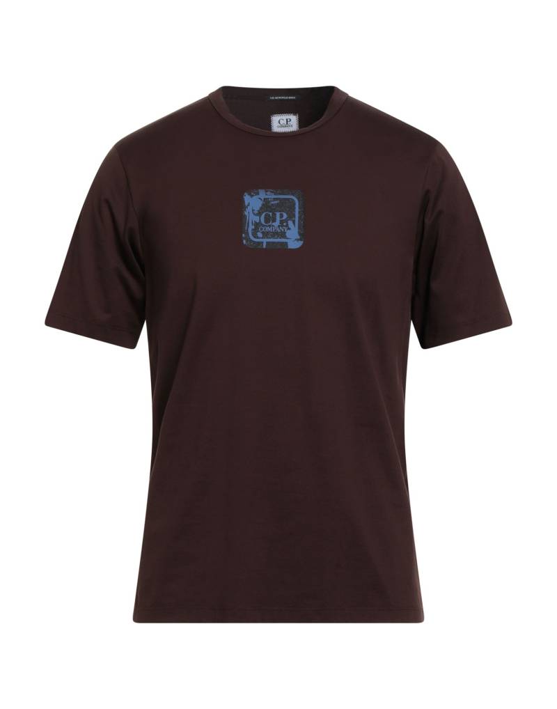 C.P. COMPANY T-shirts Herren Schokobraun von C.P. COMPANY