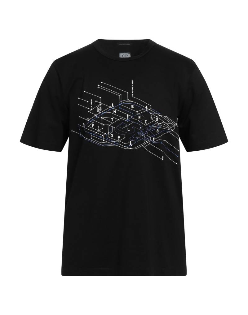 C.P. COMPANY T-shirts Herren Schwarz von C.P. COMPANY