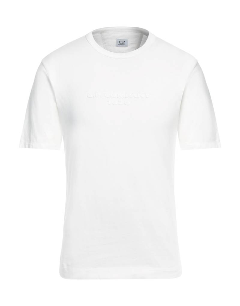 C.P. COMPANY T-shirts Herren Weiß von C.P. COMPANY