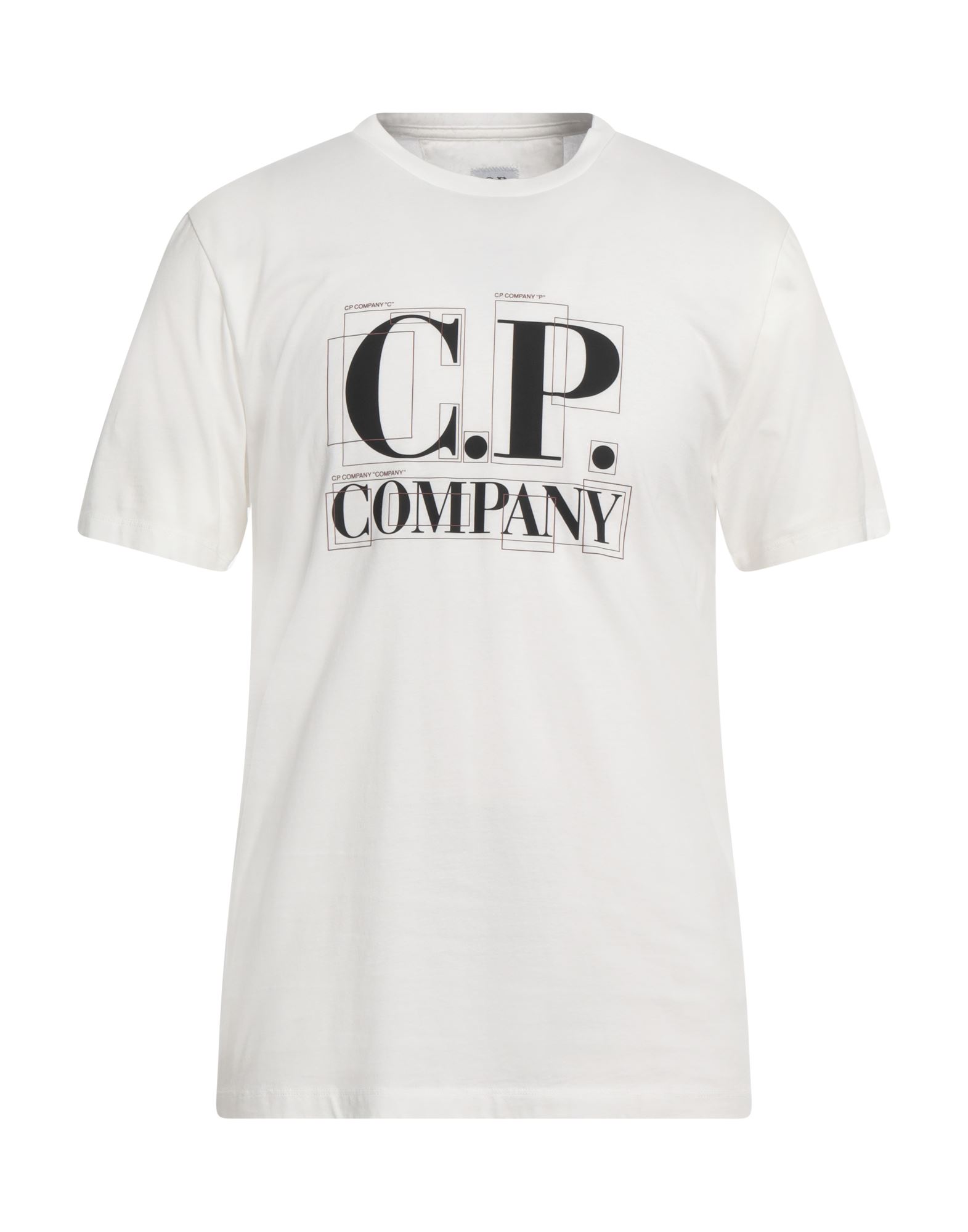 C.P. COMPANY T-shirts Herren Weiß von C.P. COMPANY