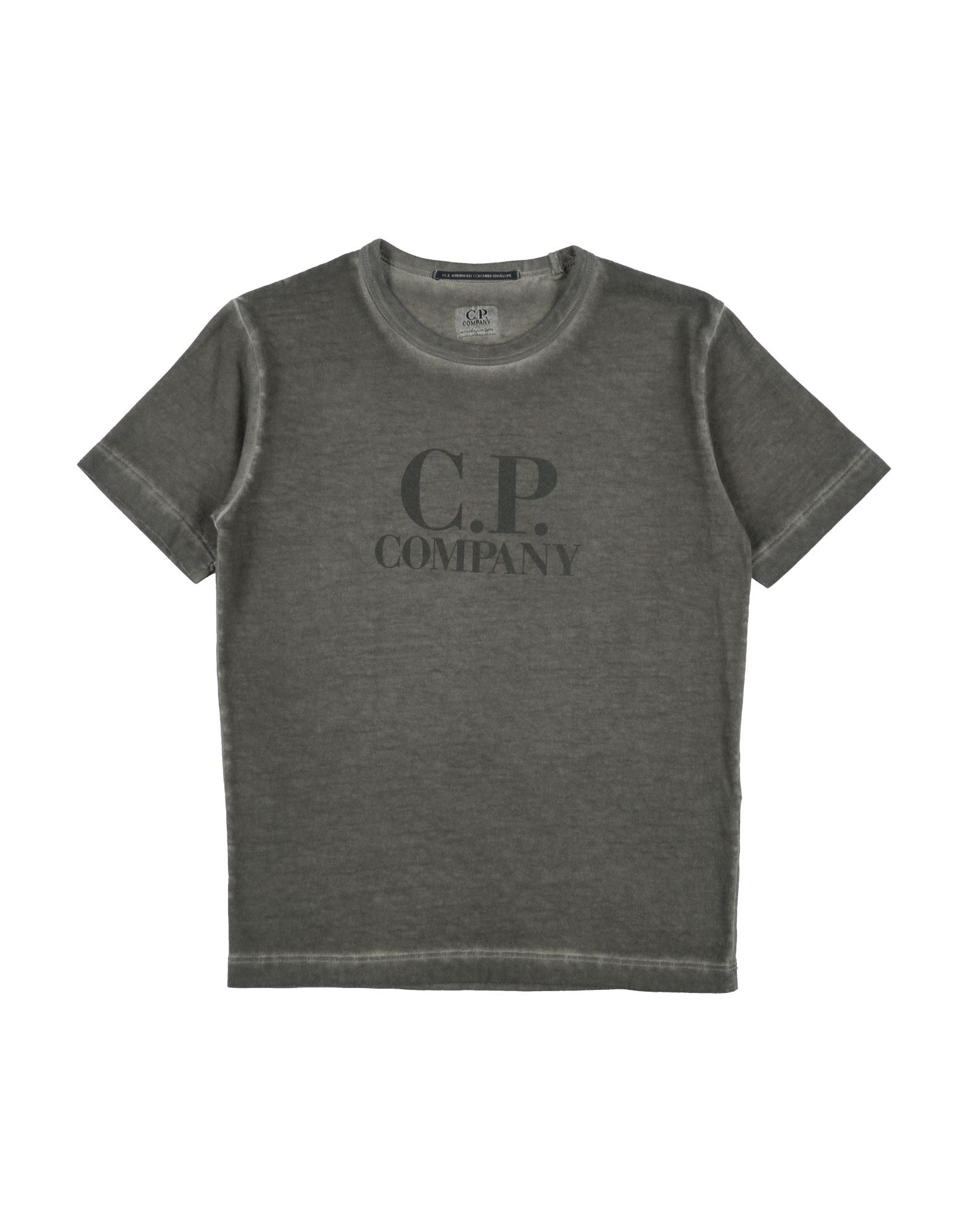 C.P. COMPANY T-shirts Kinder Militärgrün von C.P. COMPANY