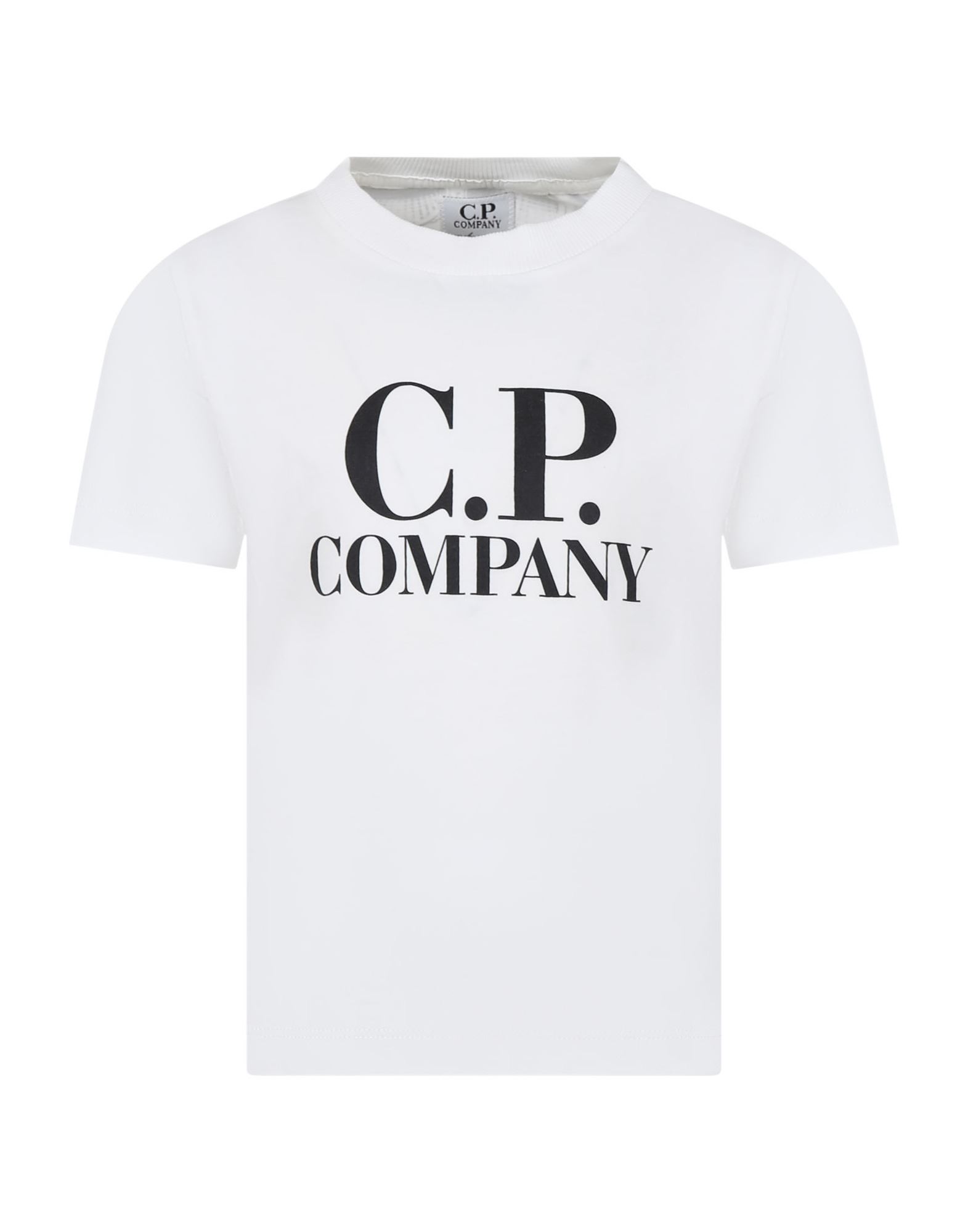 C.P. COMPANY T-shirts Kinder Weiß von C.P. COMPANY