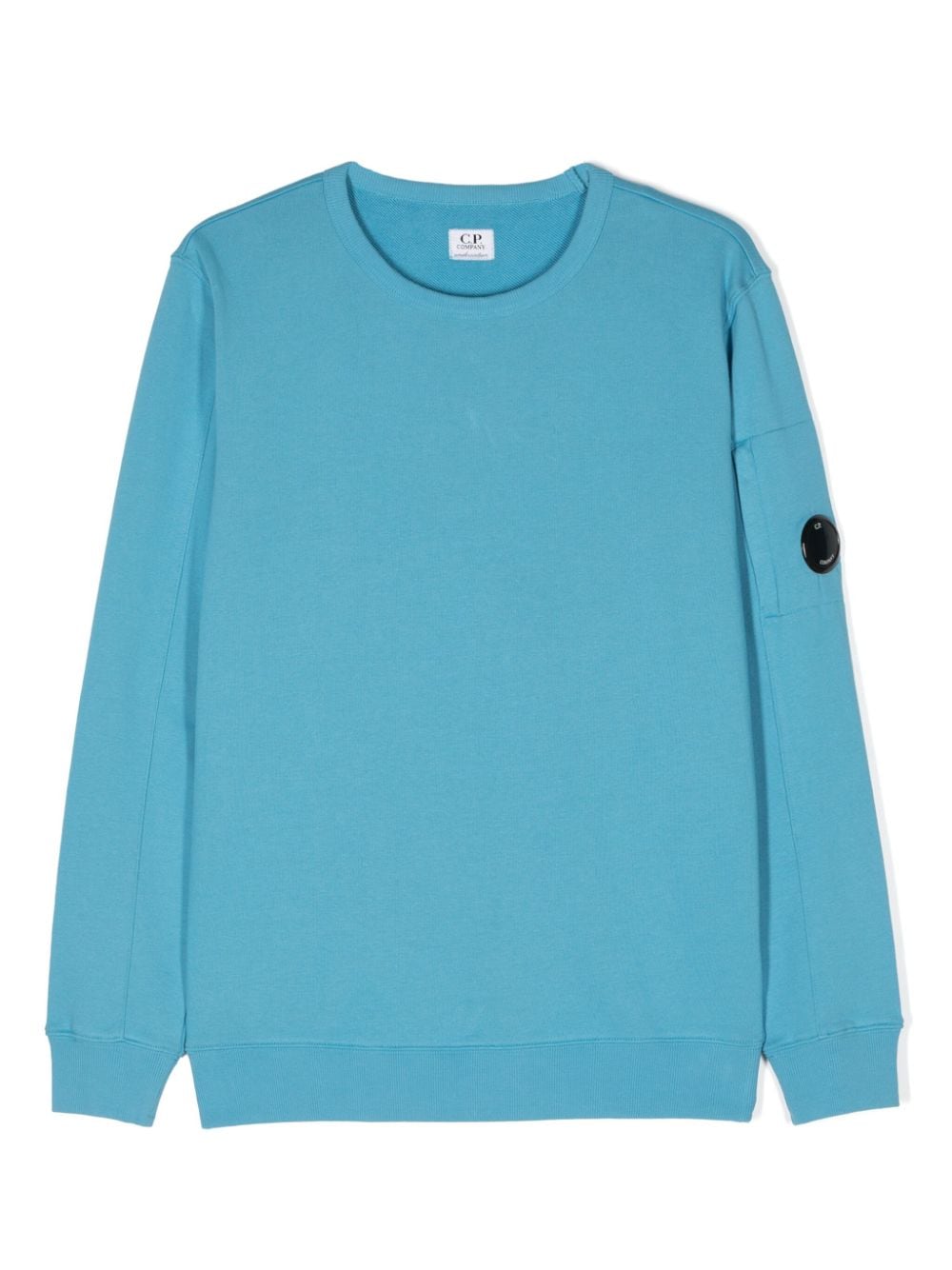 C.P. Company Kids Sweatshirt mit Linsen-Applikation - Blau von C.P. Company Kids