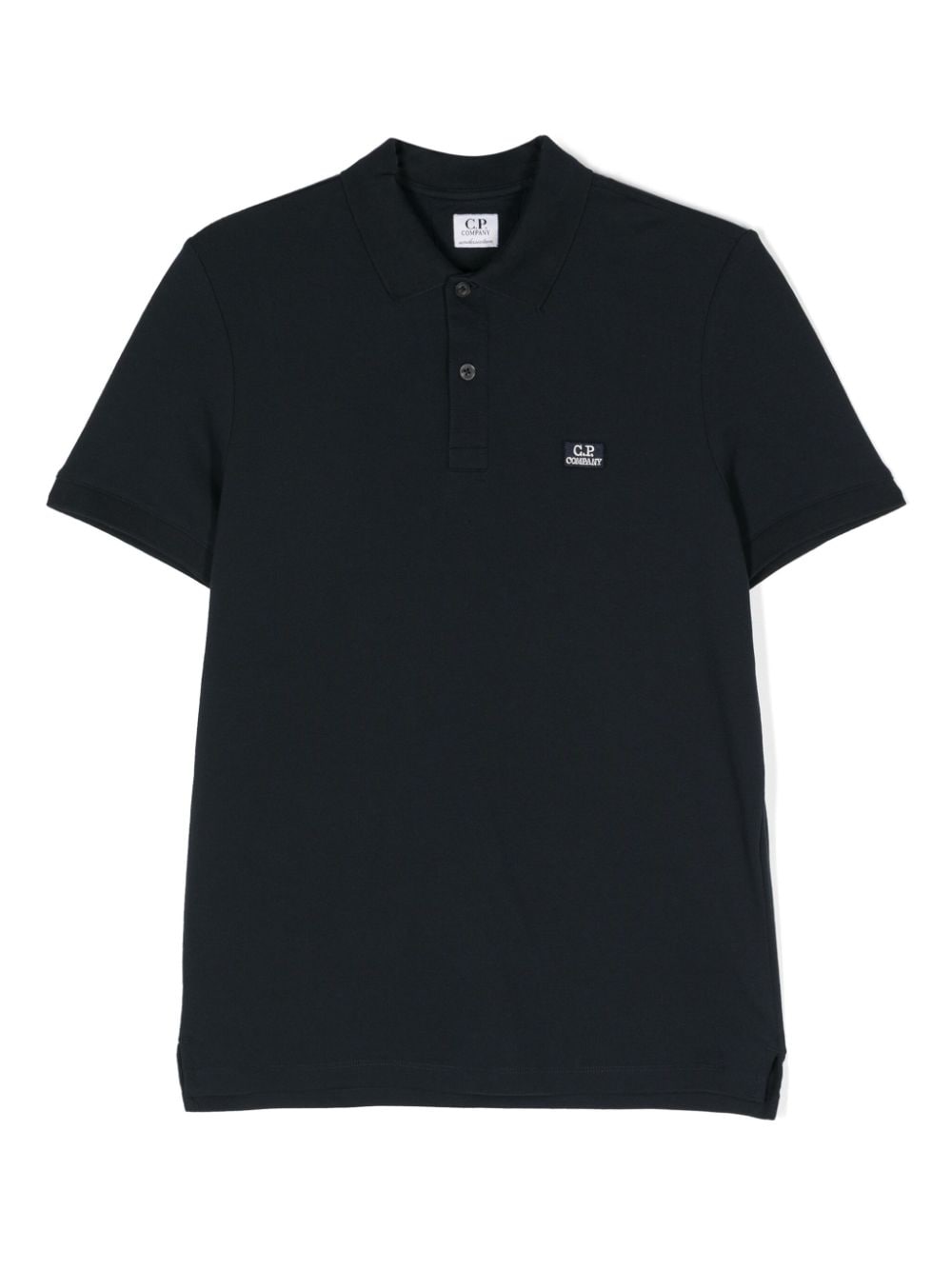 C.P. Company Kids Poloshirt mit Logo-Applikation - Blau von C.P. Company Kids