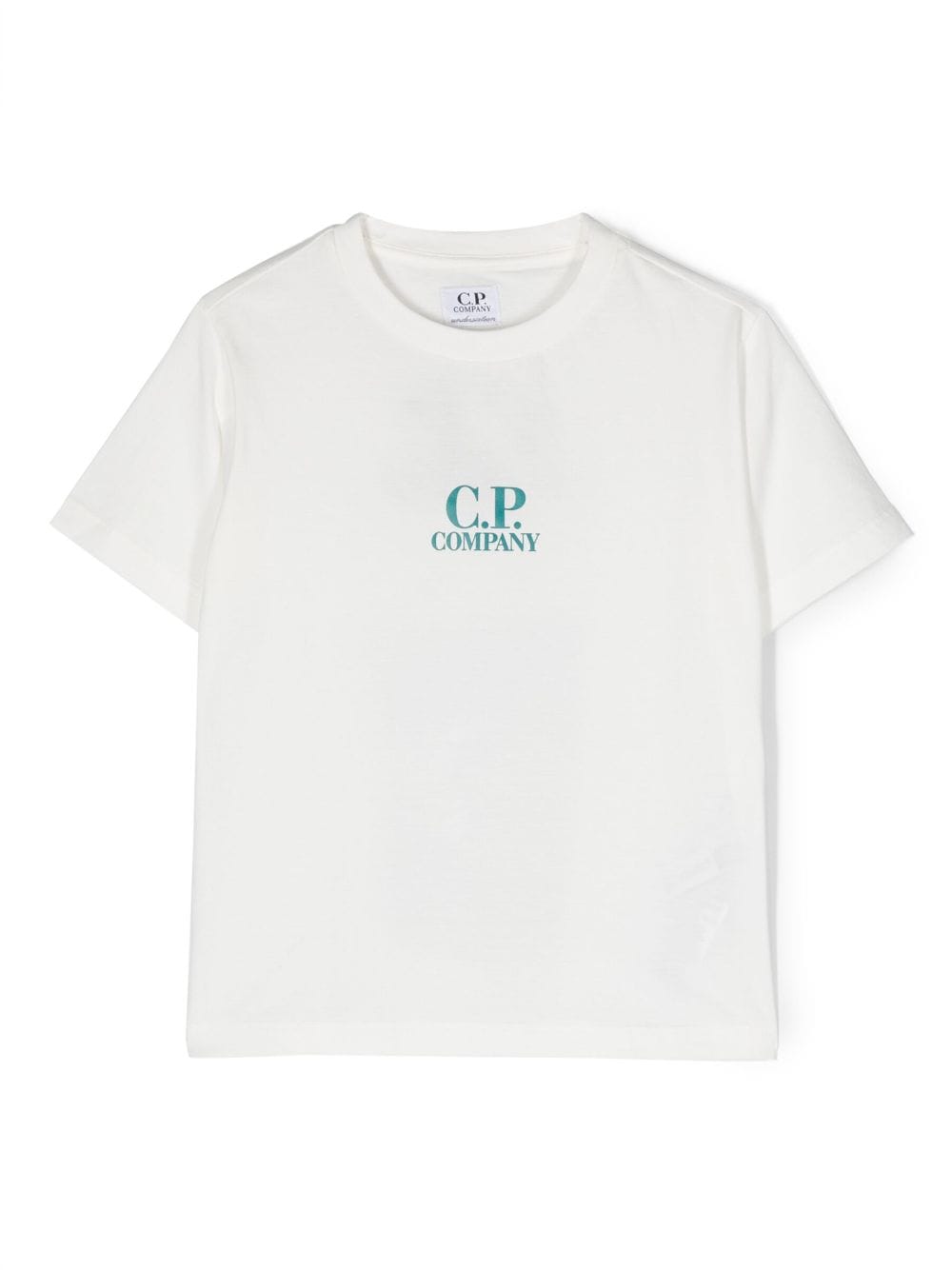 C.P. Company Kids T-Shirt mit Logo-Print - Weiß von C.P. Company Kids