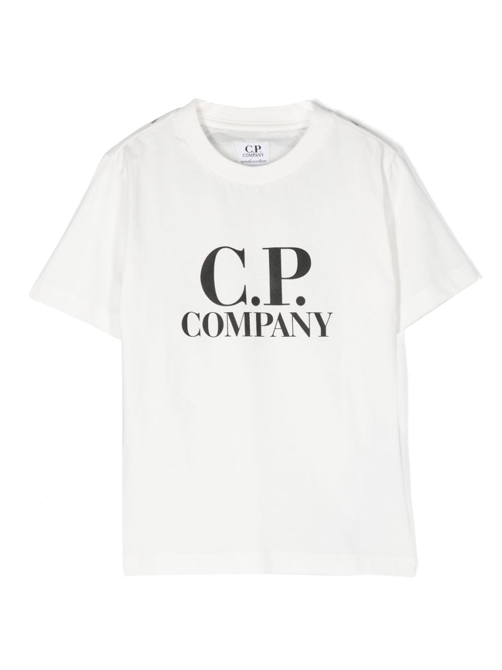 C.P. Company Kids T-Shirt mit Logo-Print - Weiß von C.P. Company Kids