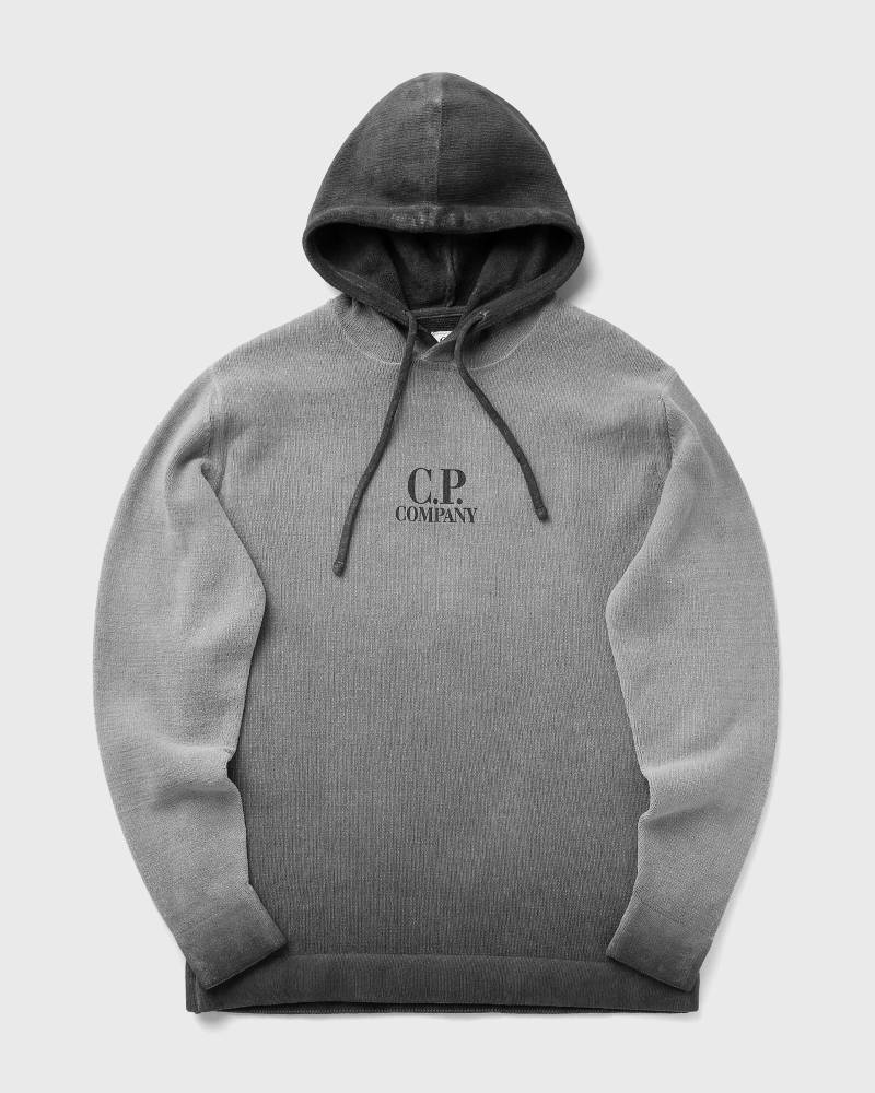 C.P. Company CHENILLE COTTON HOODED KNIT men Hoodies green in Größe:XXL von C.P. Company