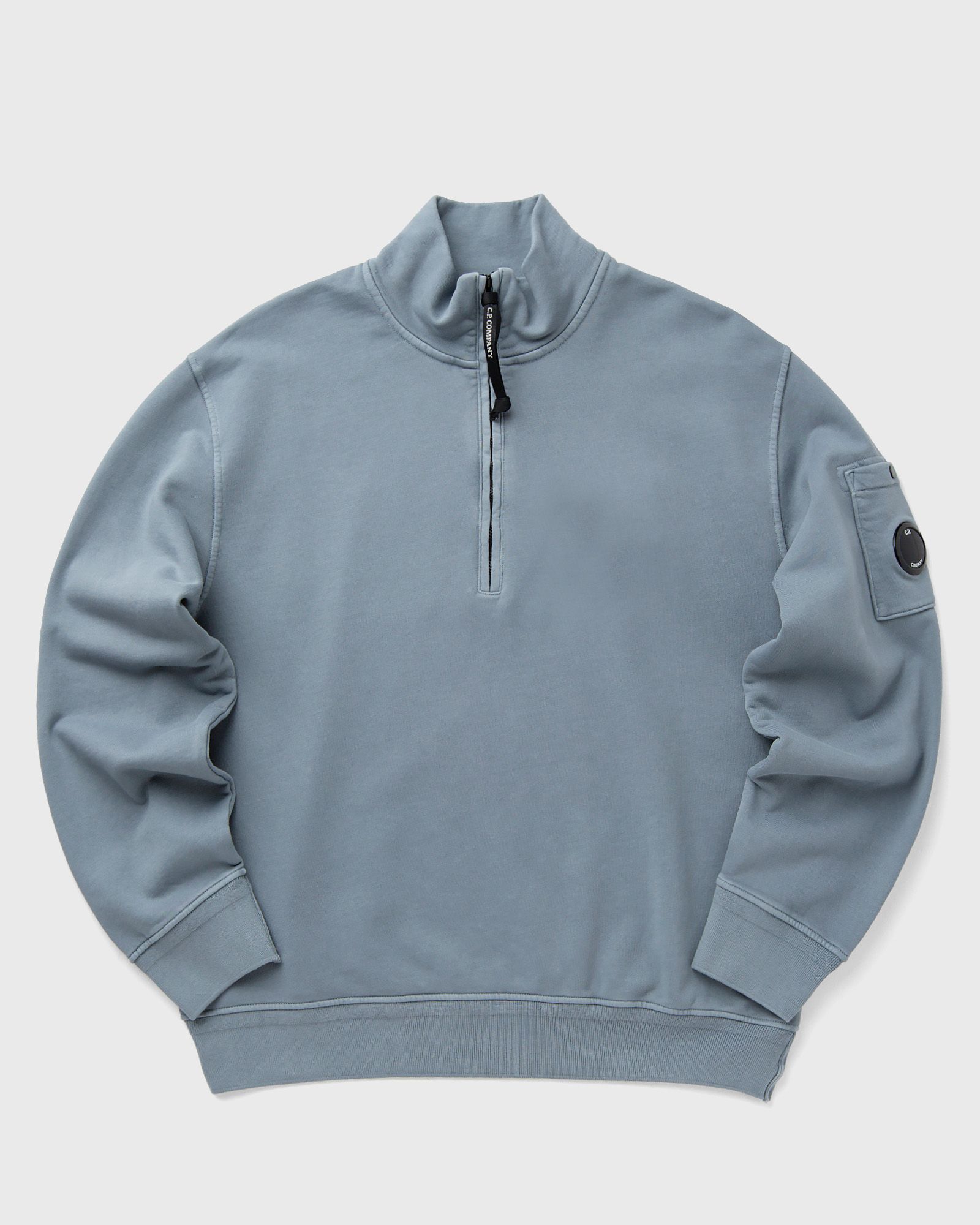 C.P. Company COTTON DIAGONAL FLEECE HALF ZIP SWEATSHIRT men Half-Zips|Sweatshirts grey in Größe:L C.P. Company COTTON DIAGONAL FLEECE HALF ZIP SWEATSHIRT men Half-Zips|Sweatshirts grey in Größe:L von C.P. Company
