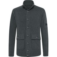 C.P. Company Cardigan mit Stehkragen und aufgesetzten Taschen in M von C.P. Company