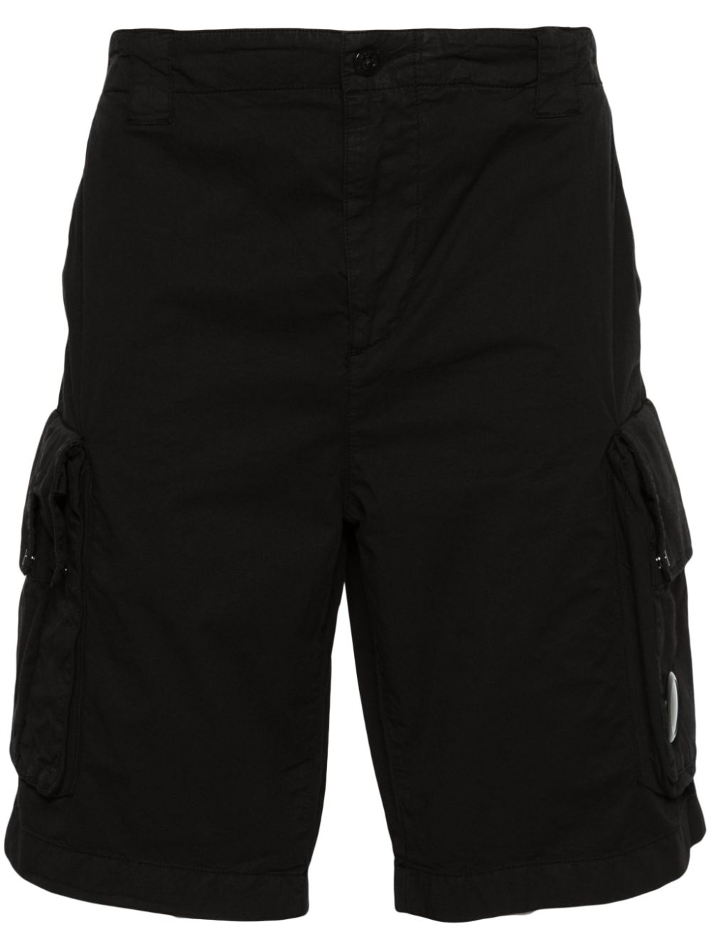 C.P. Company Cargo-Shorts mit Linsen-Detail - Schwarz von C.P. Company