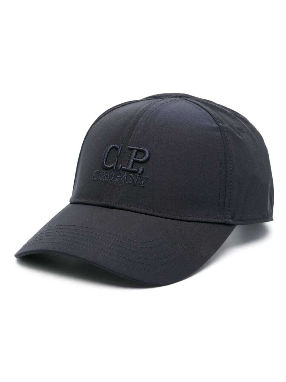 C.P. Company Chrome-R Baseballkappe mit Logo-Stickerei - Blau von C.P. Company