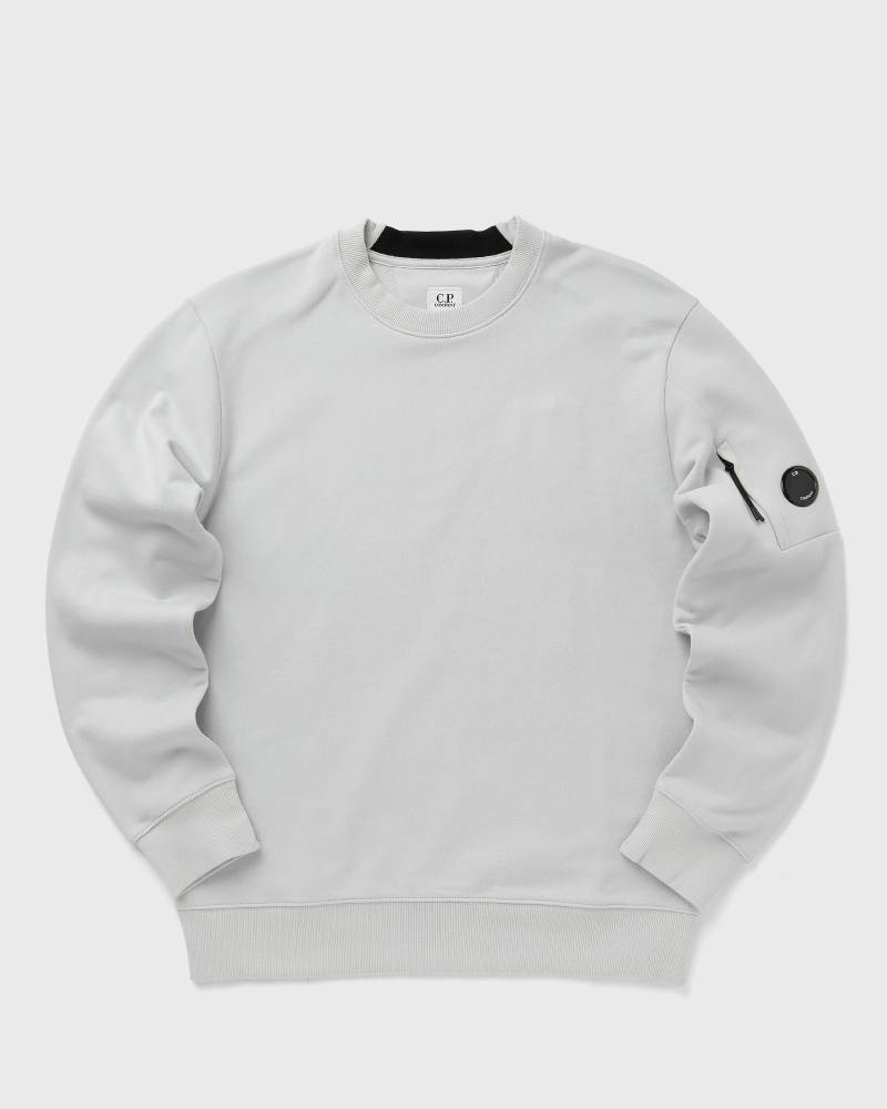 C.P. Company DIAGONAL RAISED FLEECE CREW NECK LENS SWEATSHIRT men Sweatshirts blue in Größe:M von C.P. Company