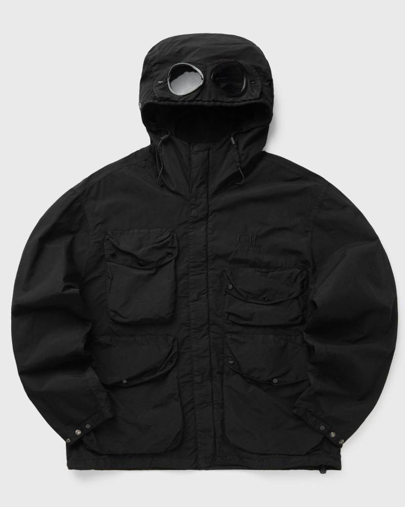 C.P. Company FLATT NYLON GOGGLE JACKET men Windbreaker black in Größe:XXL von C.P. Company