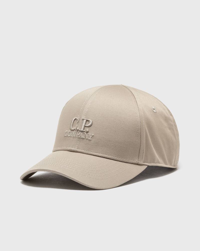 C.P. Company GABARDINE LOGO CAP men Beanies beige in Größe:ONE SIZE von C.P. Company