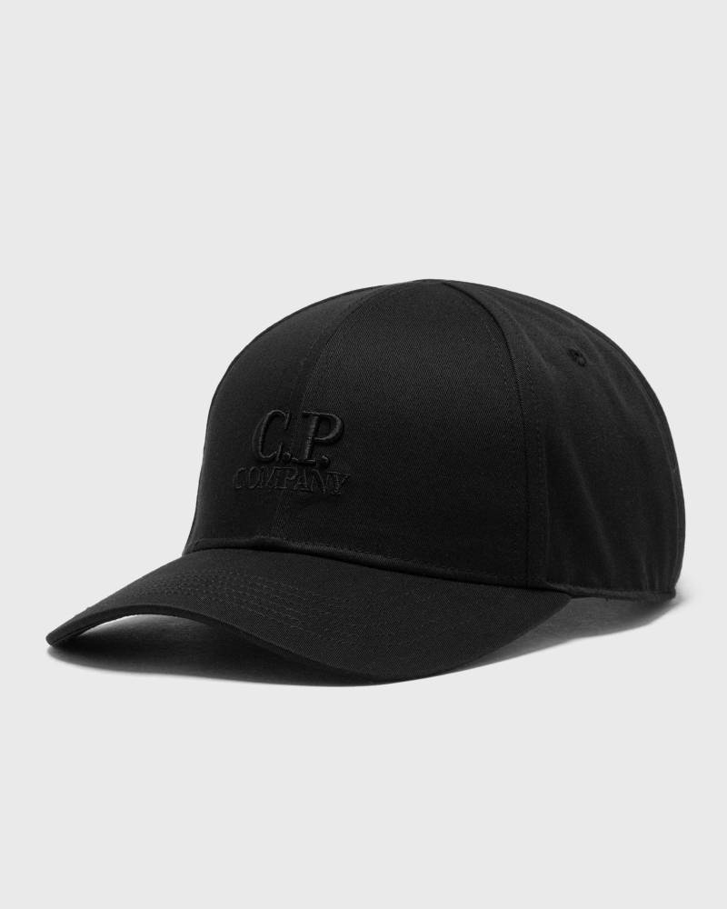 C.P. Company GABARDINE LOGO CAP men Caps black in Größe:ONE SIZE von C.P. Company