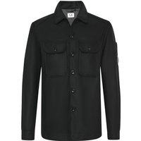 C.P. Company Gefüttertes Overshirt aus einem Woll-Mix in L von C.P. Company