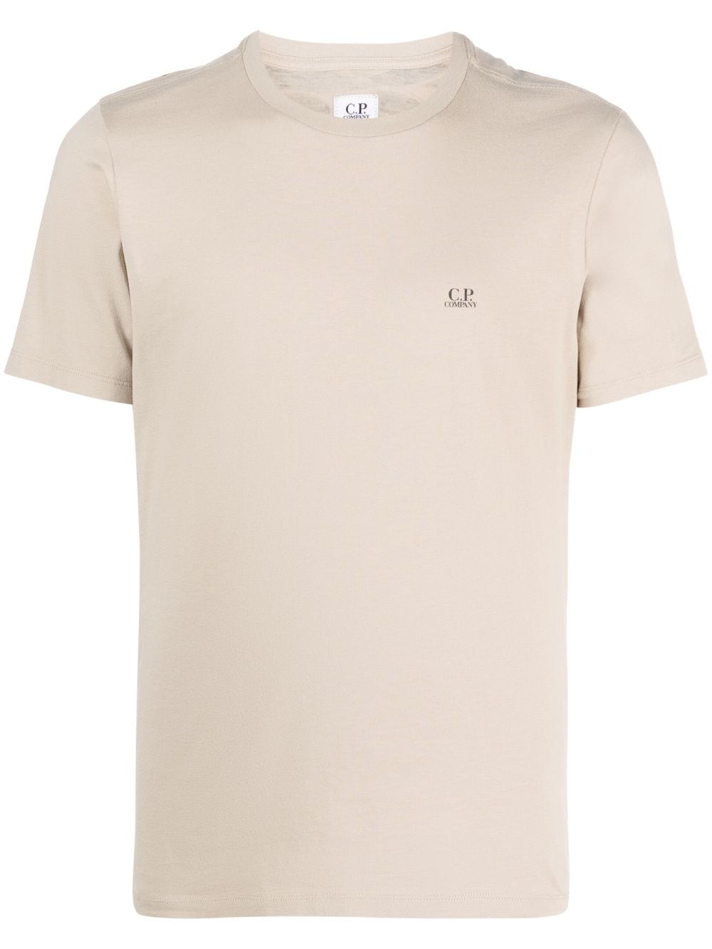 C.P. Company T-Shirt mit Goggle-Detail - Nude von C.P. Company