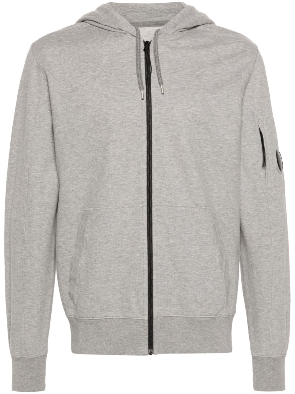 C.P. Company Hoodie mit Linsen-Detail - Grau von C.P. Company