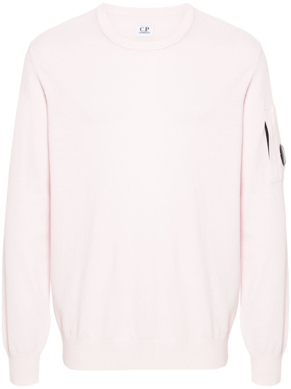 C.P. Company Lens Pullover aus Baumwolle - Rosa von C.P. Company