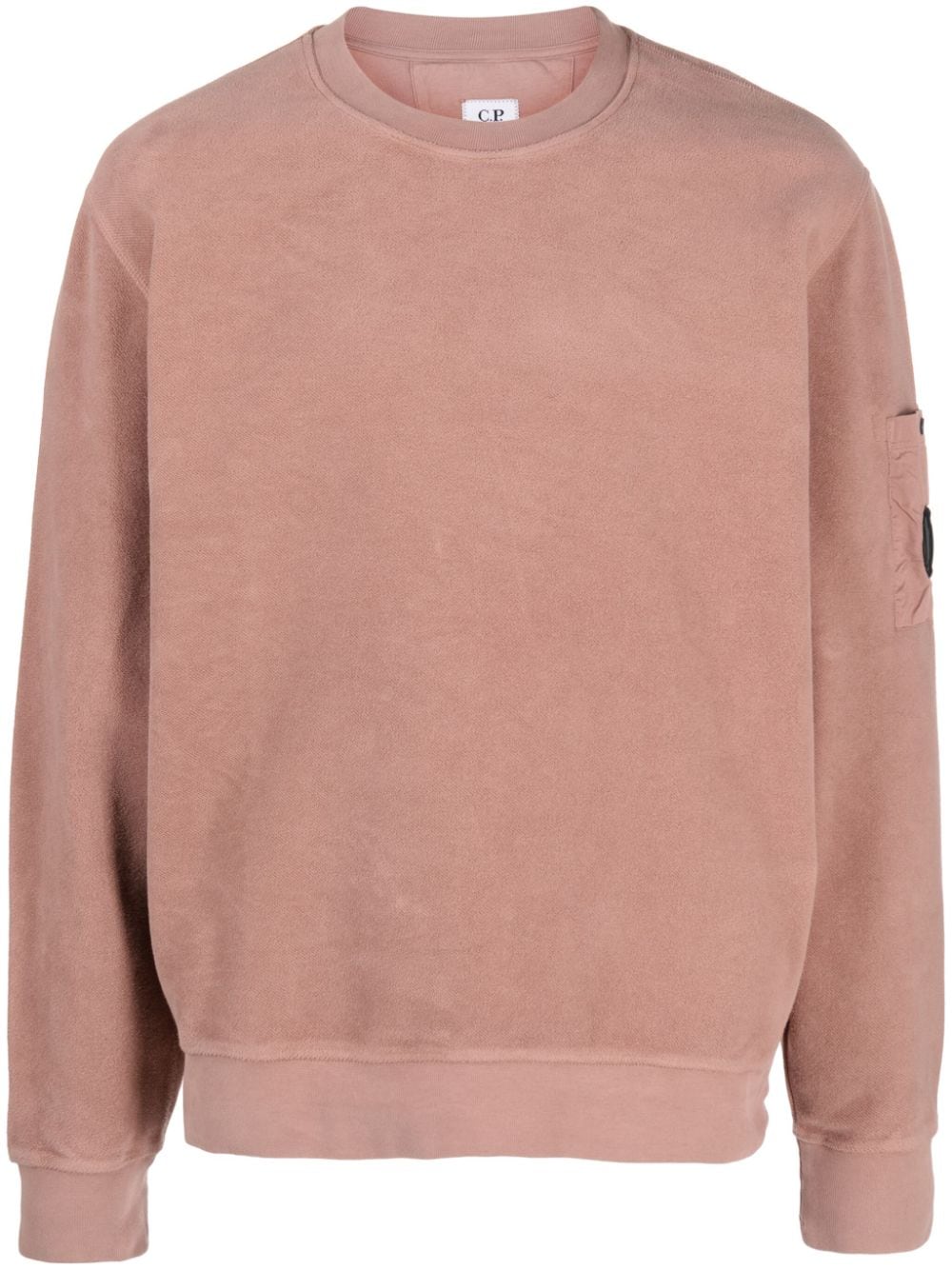 C.P. Company Sweatshirt mit Linsen-Detail - Rosa von C.P. Company