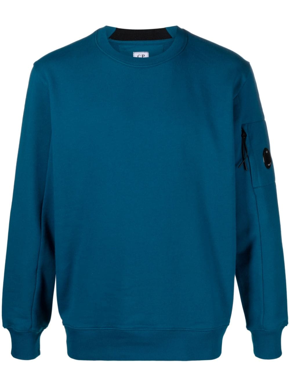 C.P. Company Sweatshirt mit Linsen-Detail - Blau von C.P. Company