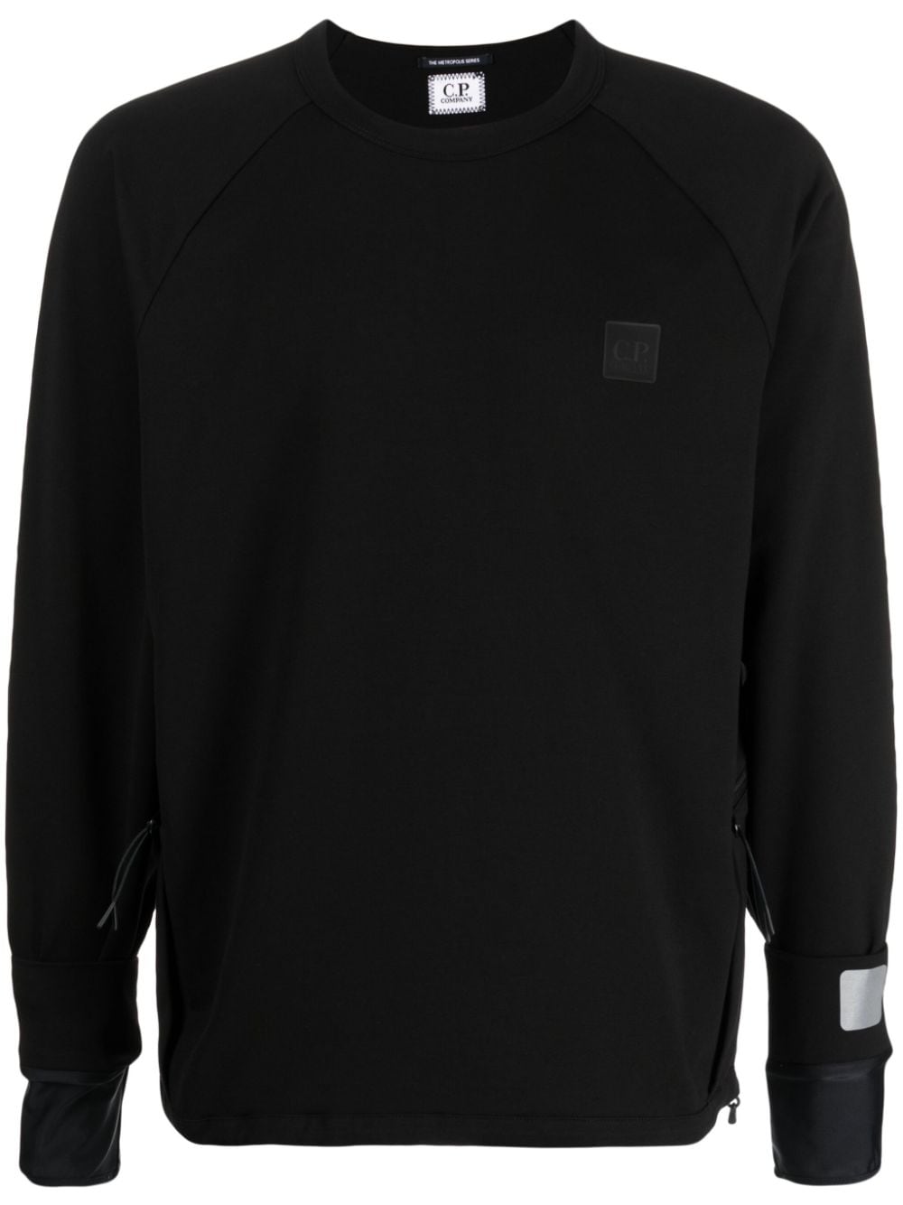 C.P. Company Metropolis Series Sweatshirt mit rundem Ausschnitt - Schwarz von C.P. Company