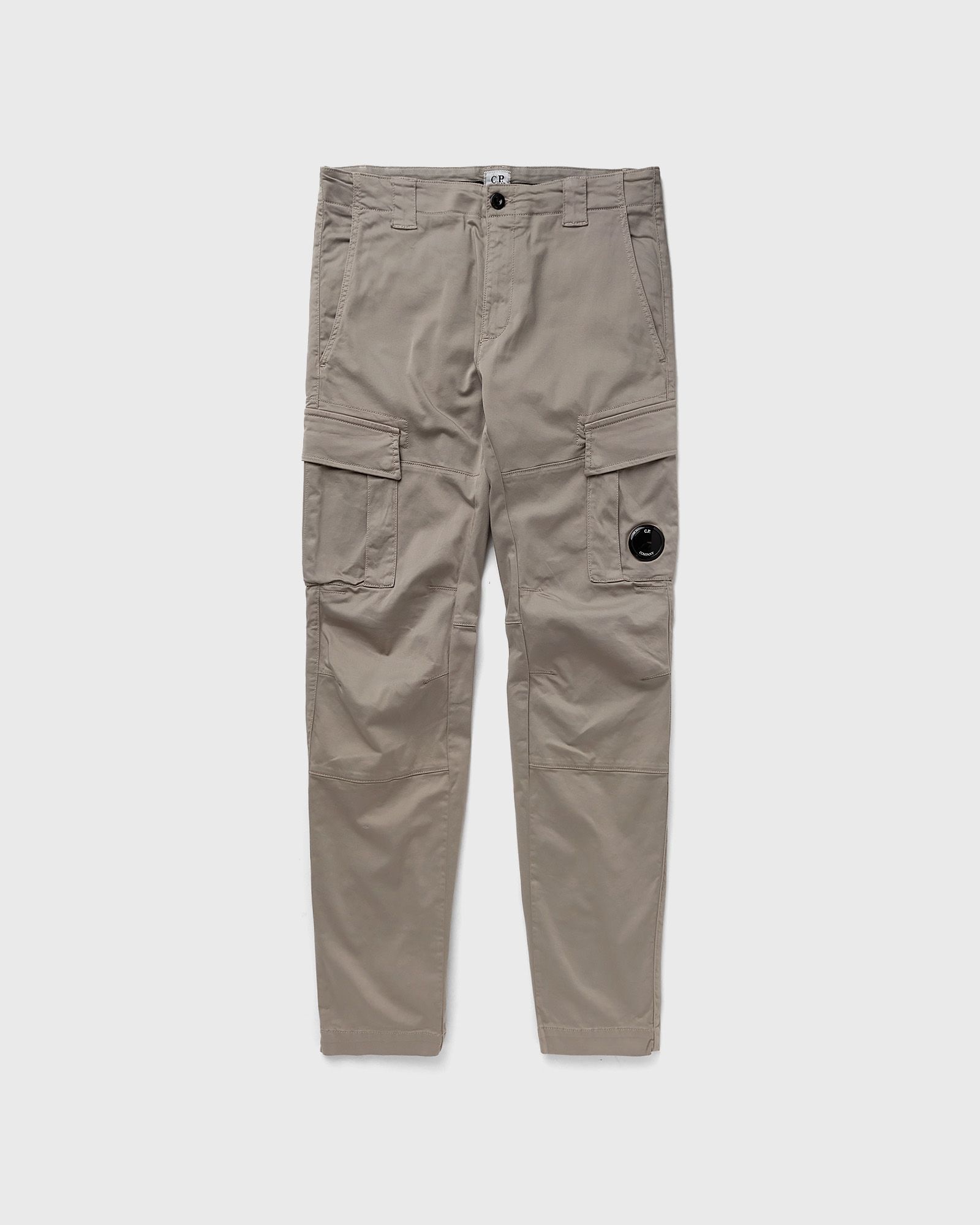 C.P. Company SATIN STRETCH PANTS - CARGO PANT men Cargo Pants beige in Größe:L von C.P. Company