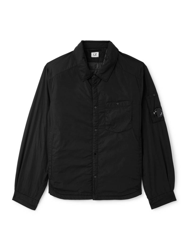 C.P. Company - Padded Chrome-R Overshirt - Men - Black - L von C.P. Company