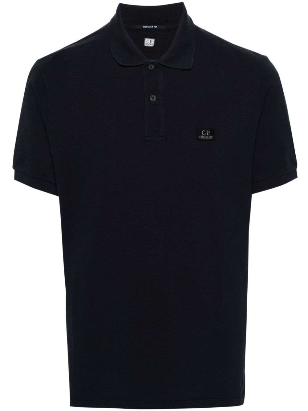 C.P. Company Poloshirt mit Logo-Applikation - Blau von C.P. Company