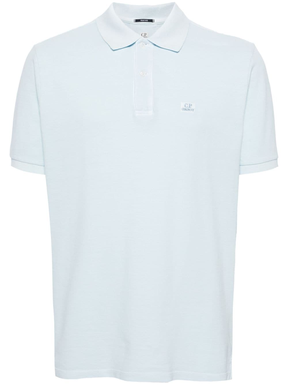 C.P. Company Poloshirt mit Logo-Stickerei - Blau von C.P. Company