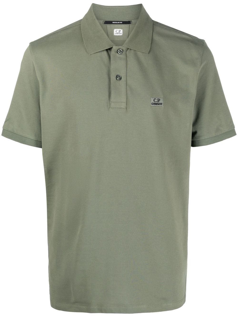 C.P. Company Poloshirt mit Logo-Stickerei - Grün von C.P. Company