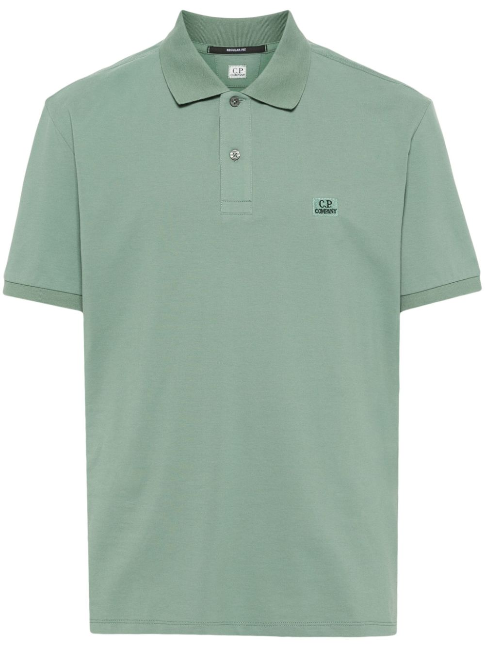 C.P. Company Poloshirt mit Logo-Stickerei - Grün von C.P. Company