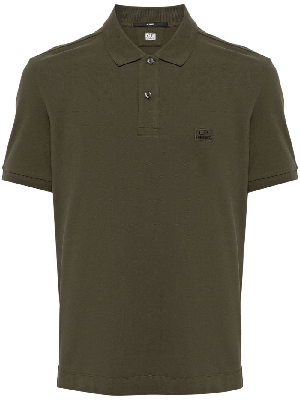 C.P. Company Poloshirt mit Logo-Stickerei - Grün von C.P. Company