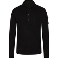 C.P. Company Pullover mit Merinowolle mit kurzer Knopfleiste in L von C.P. Company