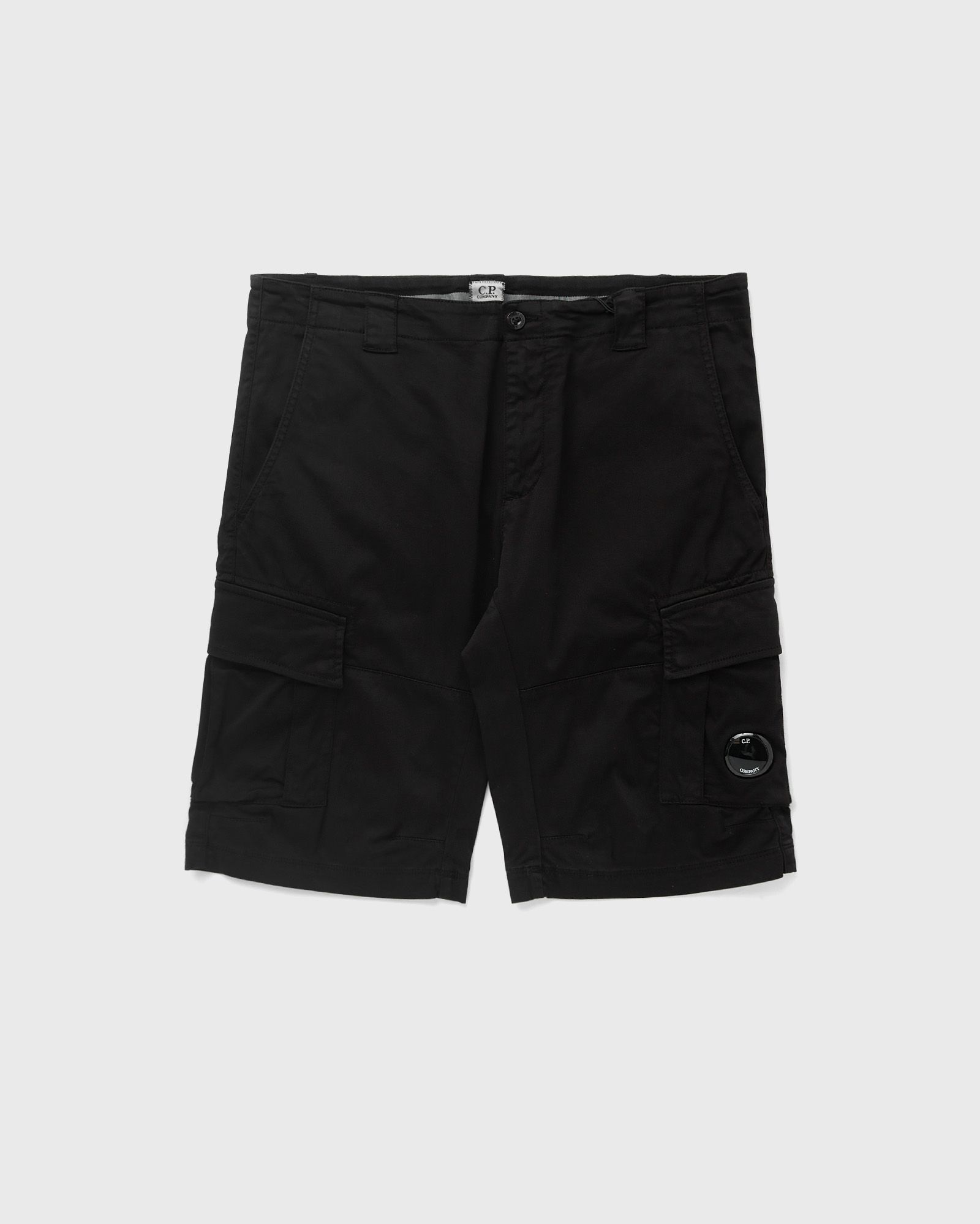 C.P. Company SATIN STRETCH - BERMUDA men Cargo Shorts black in Größe:L von C.P. Company