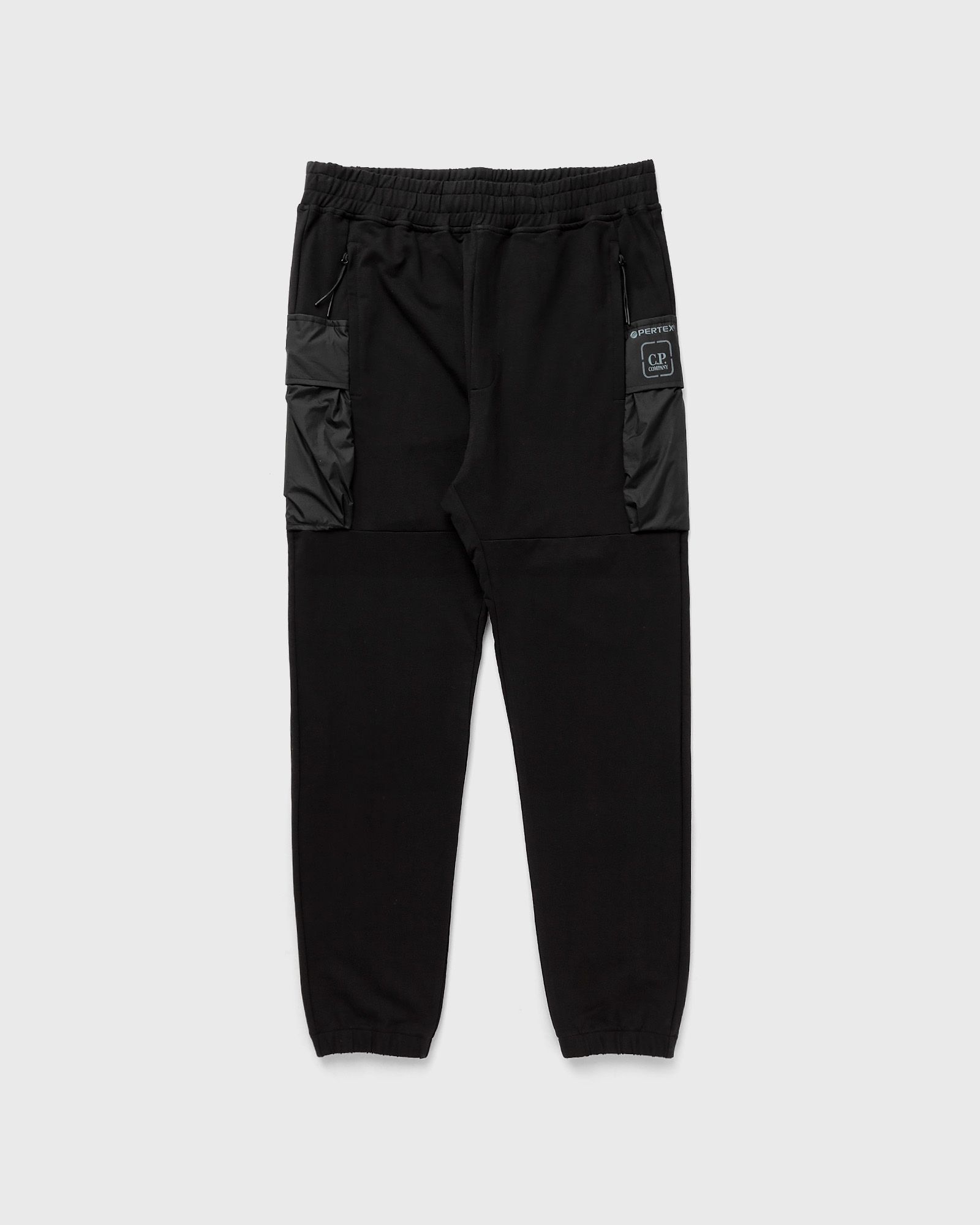 C.P. Company STRETCH FLEECE MIXED SWEATPANTS - CARGO PANT men Sweatpants black in Größe:L von C.P. Company