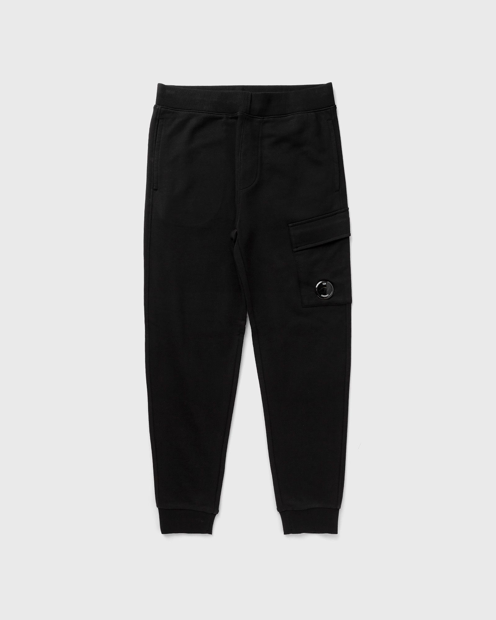 C.P. Company DIAGONAL RAISED FLEECE SWEATPANTS - CARGO PANT men Sweatpants black in Größe:S von C.P. Company