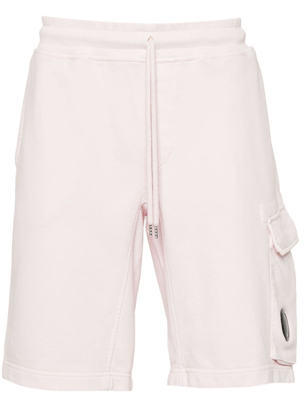 C.P. Company Shorts mit Logo-Applikation - Rosa von C.P. Company