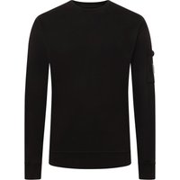 C.P. Company Softes Fleece-Sweatshirt mit Loge-Patch und O-Neck in XXL von C.P. Company