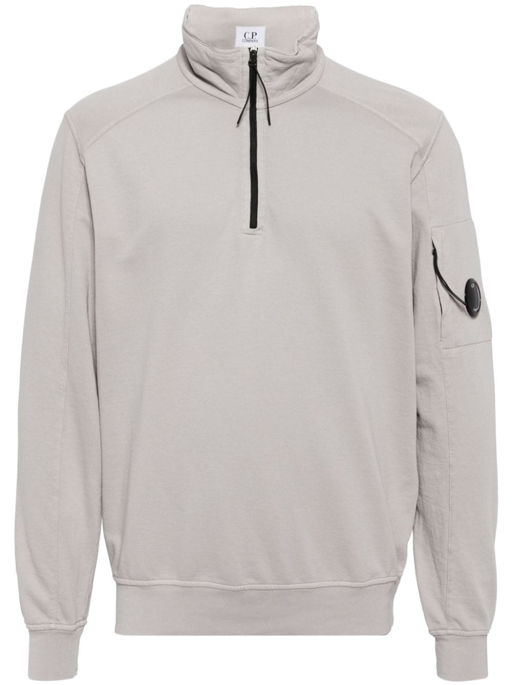 C.P. Company Sweatshirt mit Linsen-Detail - Grau von C.P. Company