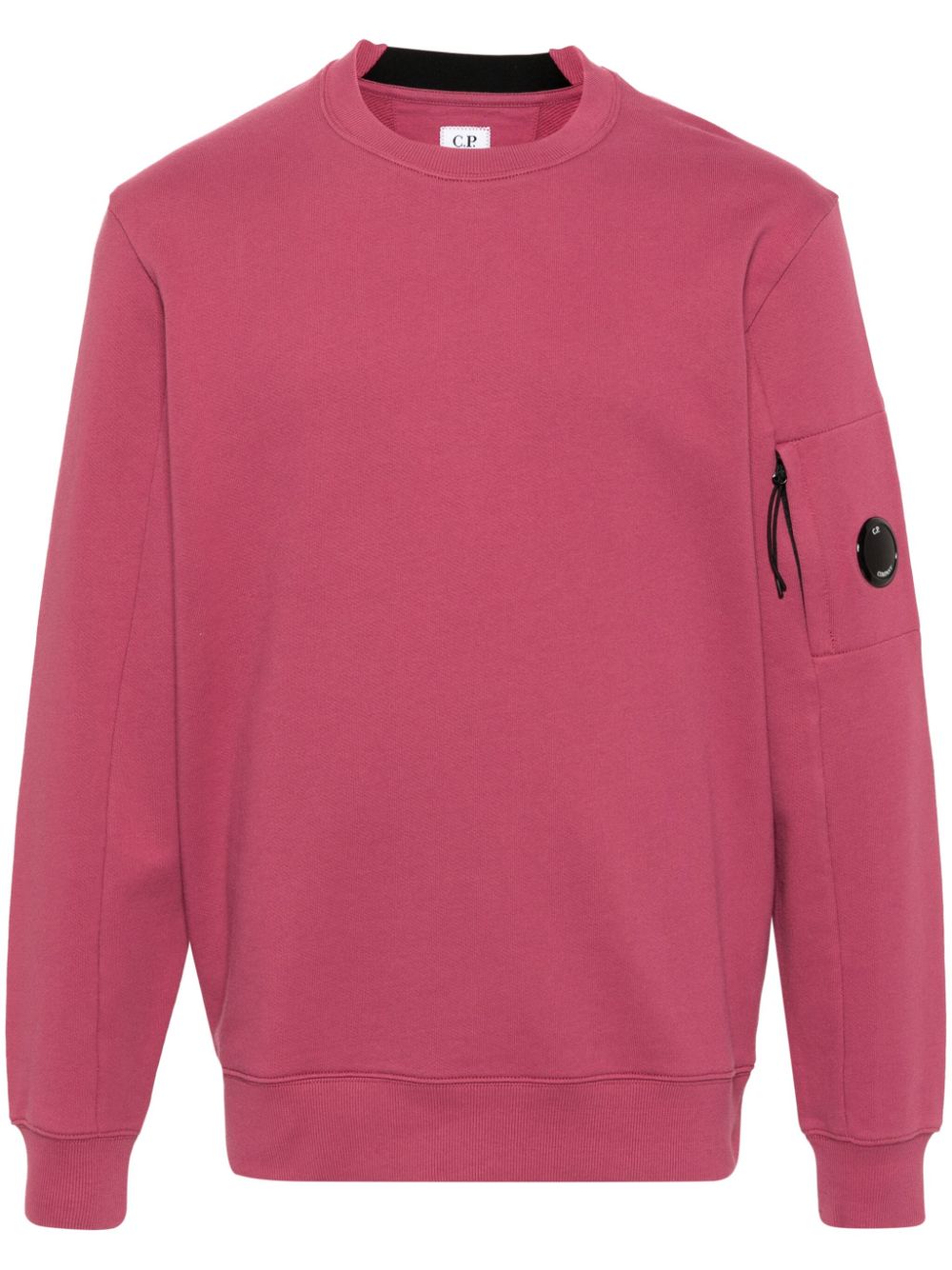 C.P. Company Sweatshirt mit Linsen-Detail - Rosa von C.P. Company