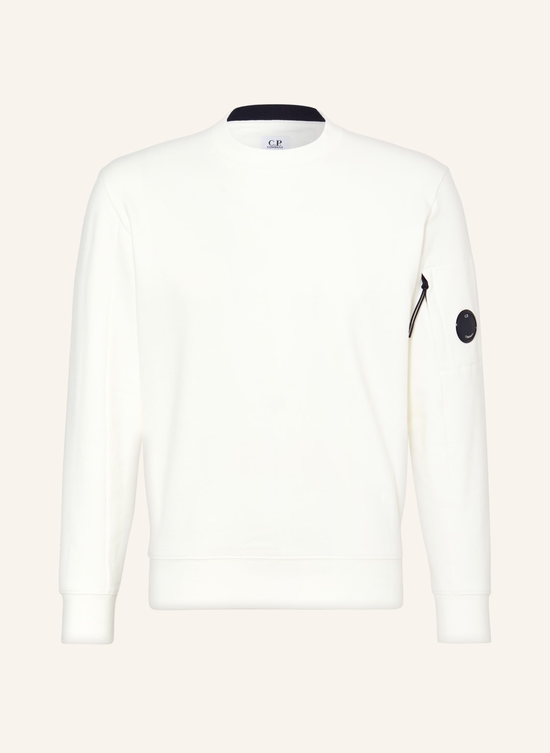 C.P. Company Sweatshirt weiss von C.P. Company