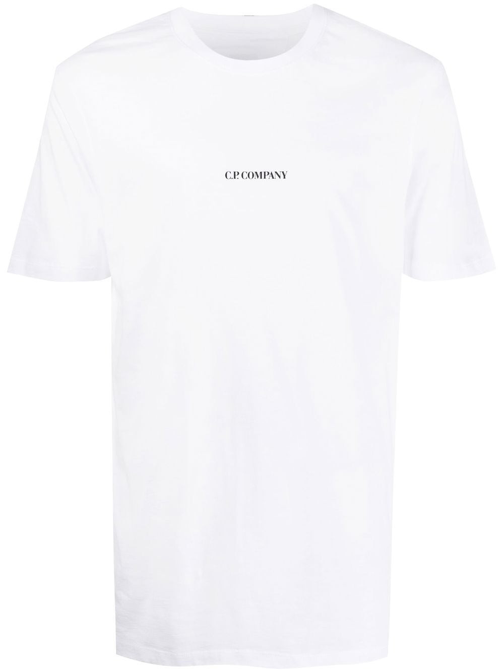 C.P. Company T-Shirt mit Logo-Print - Weiß von C.P. Company